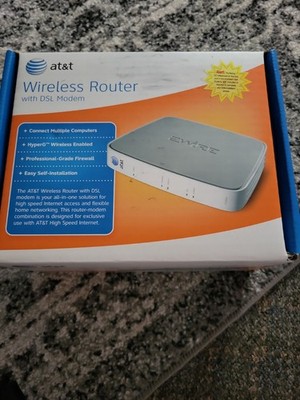 AT&T 2WIRE Wireless Router with DSL Modem 2701HG-B Gateway High Speed Internet