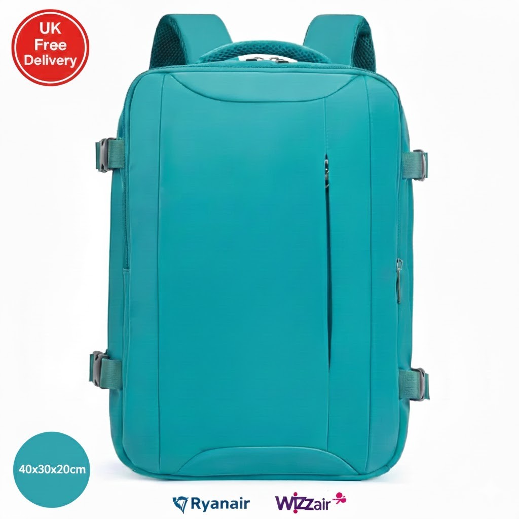Mochila de viaje 40x30x20 cm bolsa de transporte debajo del asiento para Wizzair Ryanair EasyJet
