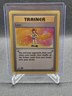 Pokémon TCG Lass Trainer 75/102 Base Set Rare Non-Holo 1st Edition Shadowless