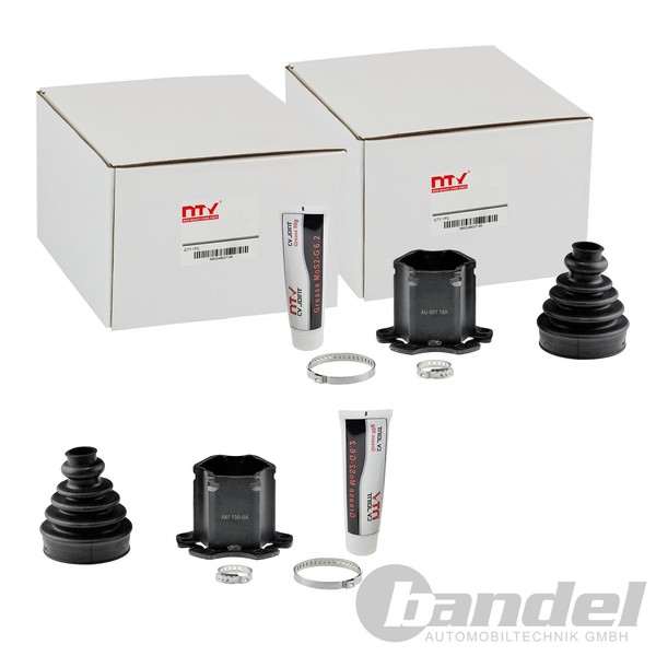 2X Nty Antriebswellengelenk Satz Getriebeseitig Passend FüR Audi A4 A6 A8 Seat A-image