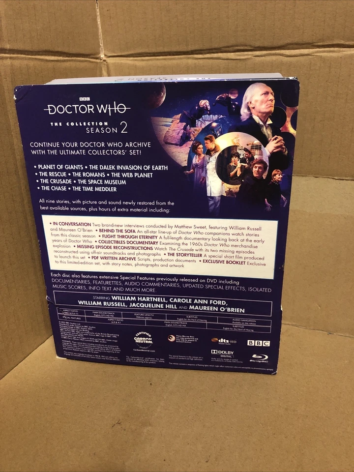 Doctor Who: The Collection Season/Series 2 (Limited Edition) Blu-Ray BOXSET - Image 3 of 4