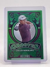 COLLIN MORIKAWA 2026 UPPER DECK ALLURE GOLF GROOVES GREEN #GV-1 Q1241