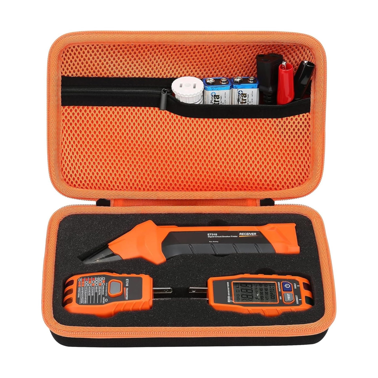 Aenllosi Hard Case for Klein Tools ET310 AC Circuit Breaker Finder, Black EVA