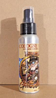 Fable Beard Co THE GUNSLINGER Cologne Spray 80ml Patchouli Scent NEW *Dent*