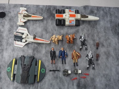 Vintage Mattel Battlestar Galactica Lot Missile firing, Baltar, Cylon and more
