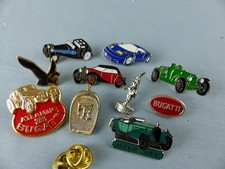 Lot de 10 PIN'S BUGATTI ATLANTIC  ROYALE différents pins LABEL BADGE (D18)
