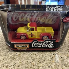 1998 Vintage Matchbox Collectibles "Coca-Cola 1955 Ford Pickup ( BOX DAMAGED )