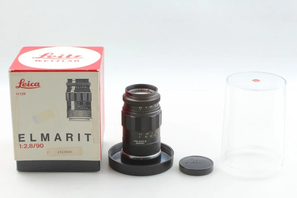 "TOP MINT w/ Box" Leica Elmarit M 90mm f/2.8 E39 MF Lens Leica M Mount JAPAN - Image 3 of 4