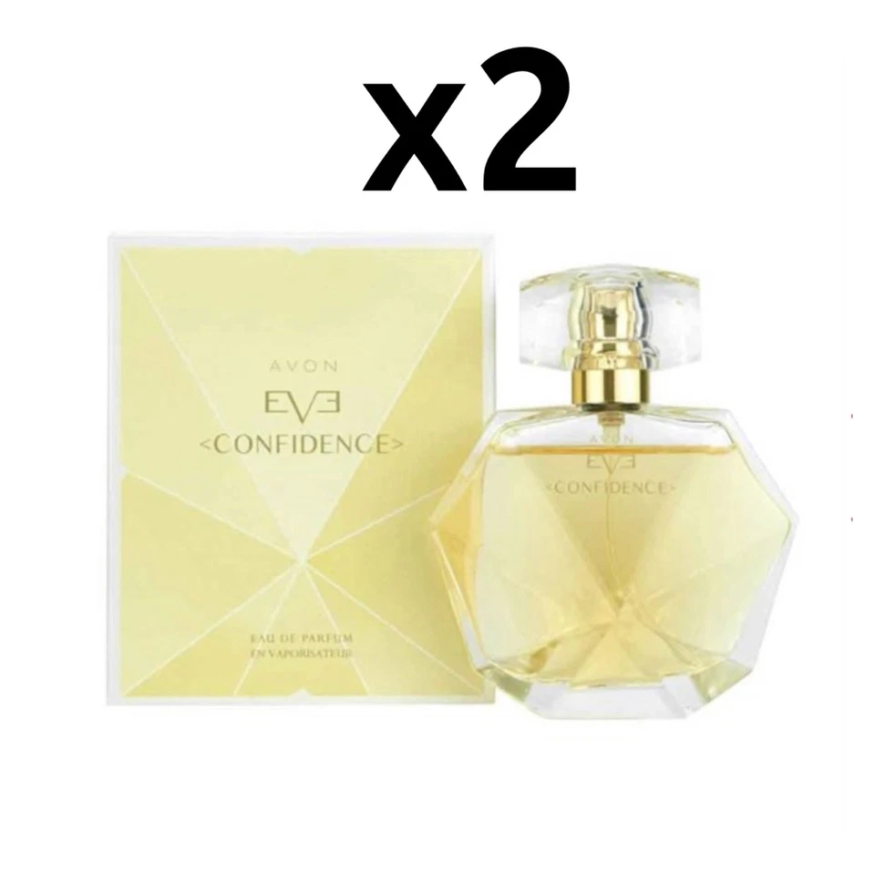 Avon Eve Confidence Eau de Parfum - 50ml X 2