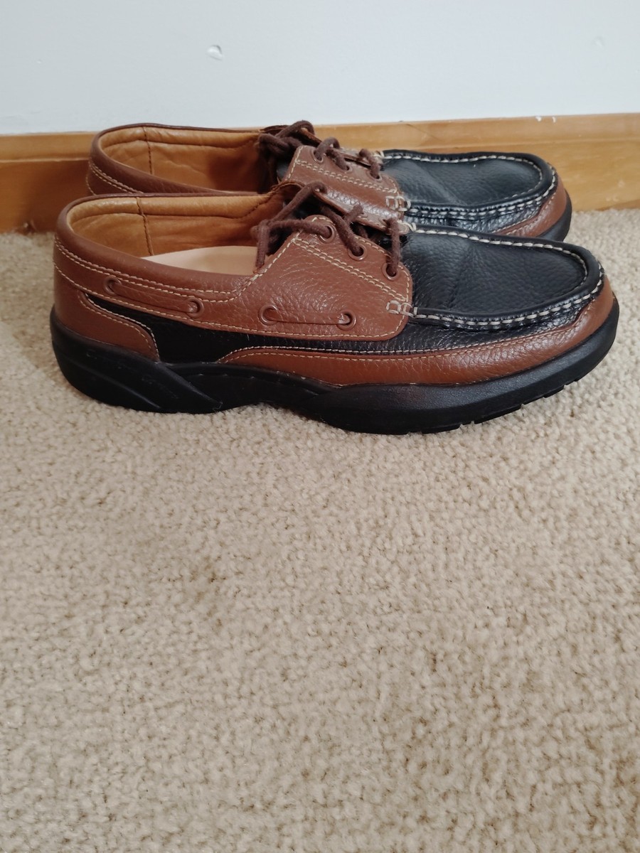 Dr. Comfort Patrick 8520 Men 9 Leather Comfort Diabetic Therapeutic Boat Shoes View 4