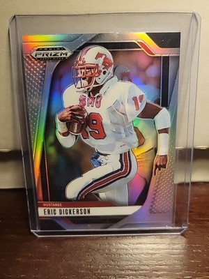 Eric Dickerson Silver Holo 2025 Panini Prizm Draft Picks #193 SMU Mustangs/Rams