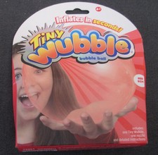 Tiny Wubble Looks Like a Bubble Plays Like a Ball Toy Boing - BLUE - NEW