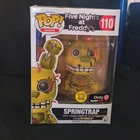 Funko Pop! Vinyl Five Nights at Freddy's Springtrap #110 Glow GameStop Exclusive