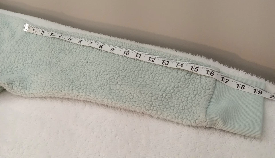 Top RBX polar ropa deportiva para mujer talla 3X verde mangas largas bolsillos cuello embudo Foto 4 de 4