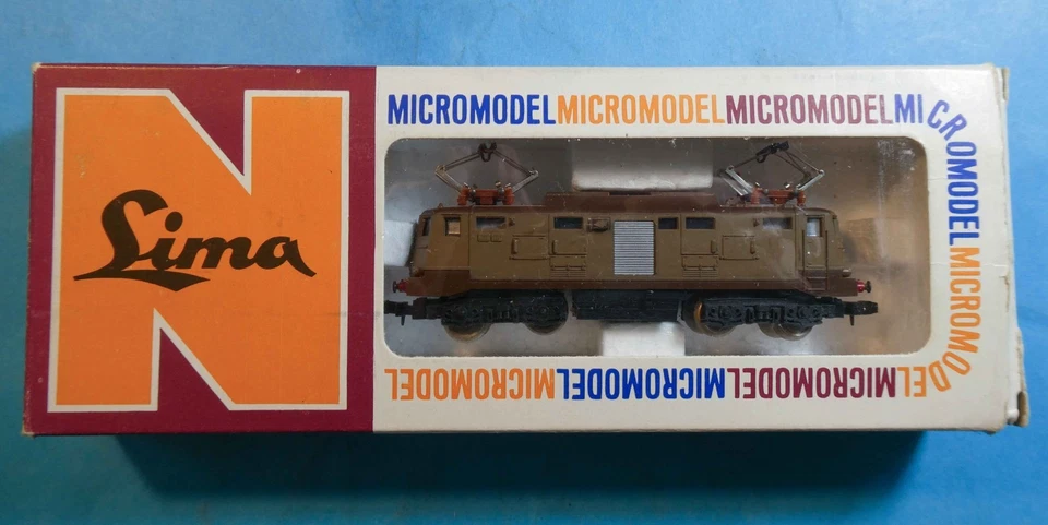 LIMA N GAUGE FS E424 LOCOMOTIVE Ref.202 - 1967 MICROMODEL-OB - Image 2 of 4