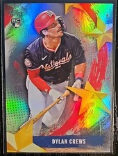 Dylan Crews 2025 Topps Stars Of MLB SMLB-30 RC Nationals Rookie 
