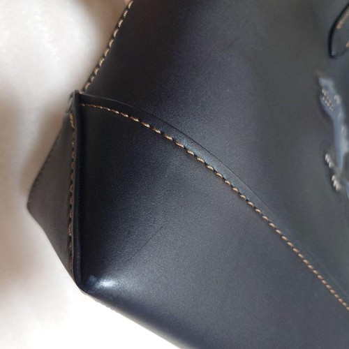Bolso de hombro Coach 1941 Gotham Rexy de cuero 11087 negro 34 x 44 cm - Imagen 7 de 15