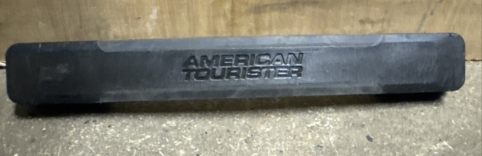 ⭐MALETA AMERICAN TOURISTER ASA DE REPUESTO NEGRA USADA ENVÍO GRATUITO ⭐