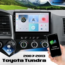 Roadanvi Car Stereo Android 12 for Toyota Tundra 2007-2013 GPS Navigation Radio