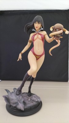 Mamegyorai Zow Vampirella Statue Figure 1/6 Scale No Box Used from Japan