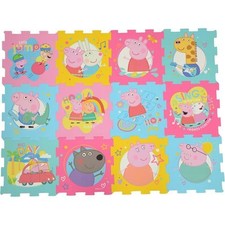 Peppa Pig 12 piece EVA Playmat - Brand New & Sealed