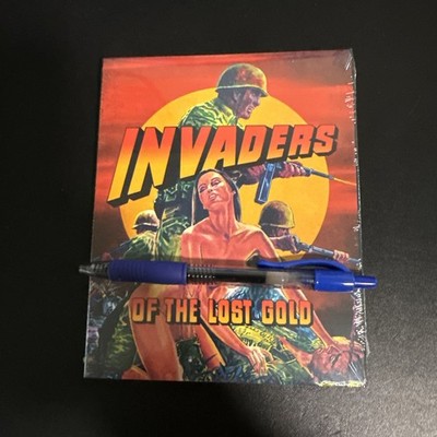 INVADERS OF THE LOST GOLD (2021) Severin Films,Limited Edition Slipcover, Sealed