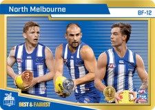 Entrenador del equipo AFL 2022 North Melbourne Gold + Jy Simpkin B&F Silver