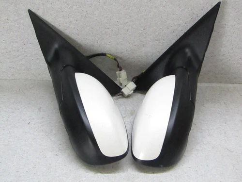 2003 2008 JDM MAZDA RX8 SE3P  WHITE POWER FOLDING SIDE MIRROR W LIGHT OEM