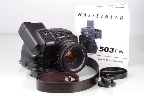 TOP HASSELBLAD 503CW 503 CW + 80 CFE + ACUTE MATTE + A24 WLF + WINDER + CRANK - Bild 1 von 17