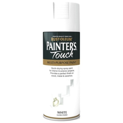 Rust-Oleum Painters Touch Spray Can Paint Gloss Matt Satin + Trigger Spray Gun - Picture 39 of 44