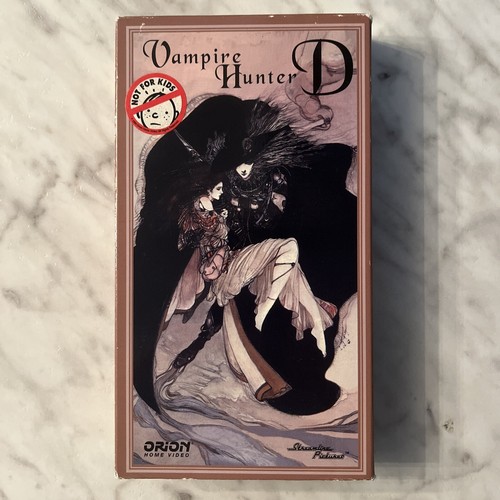 Vampire Hunter D (VHS, 1985, Streamline Pictures, Orion Home Video)