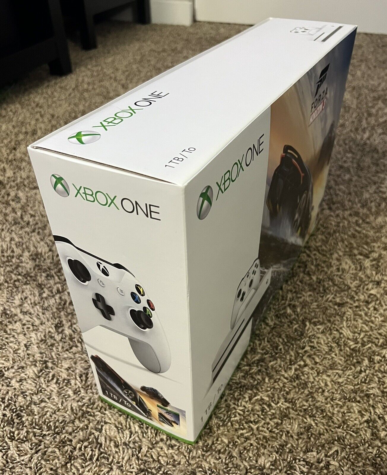 Microsoft Xbox One S 1TB Forza Horizon Bundle, White, 234-00105