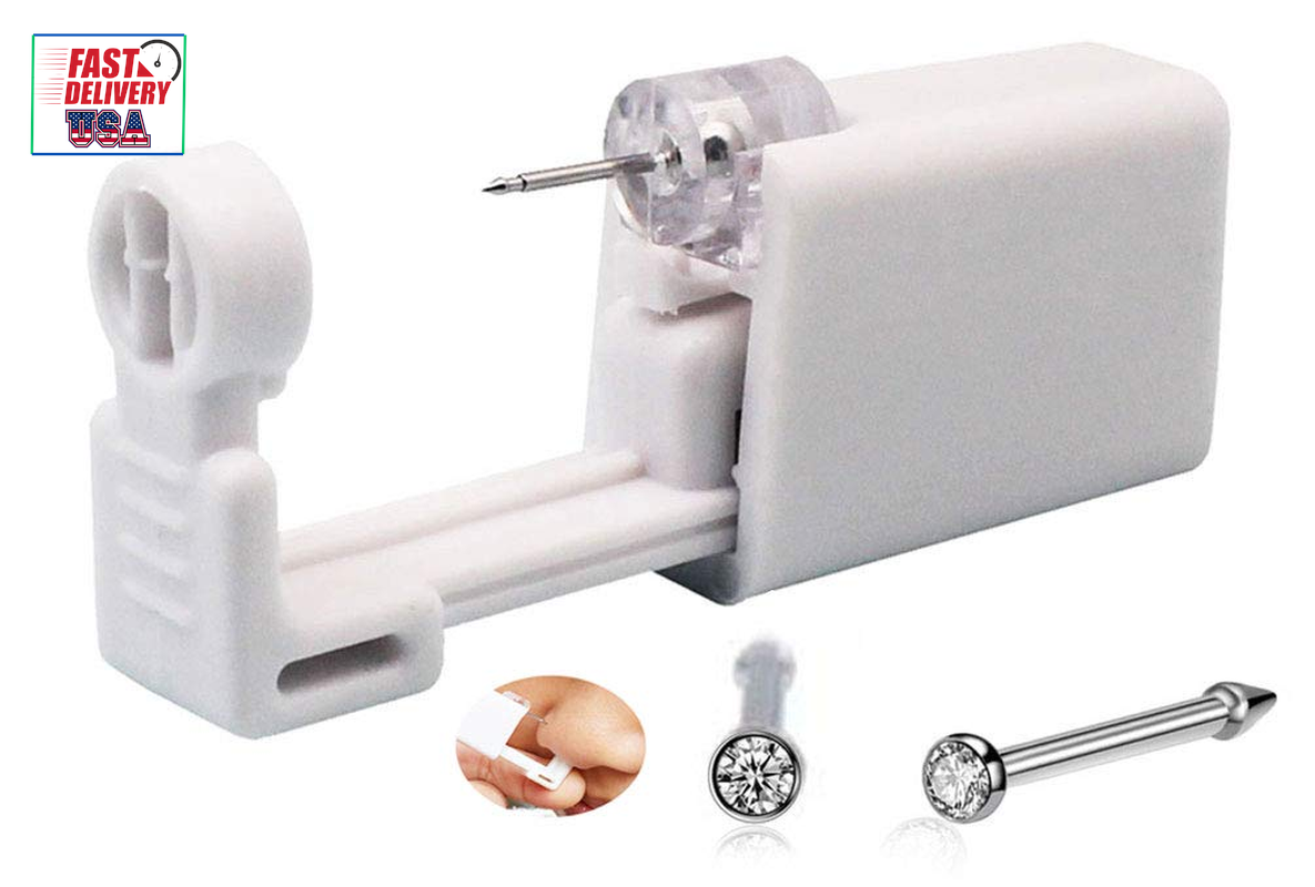 Self Nose Piercing Gun Self Nose Piercing Gun Kit Safety Nose Piercing Gun Kit T