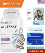 Advanced Sodium Butyrate Supplement - Effective for IBS  Leaky Gut, 30 Caps