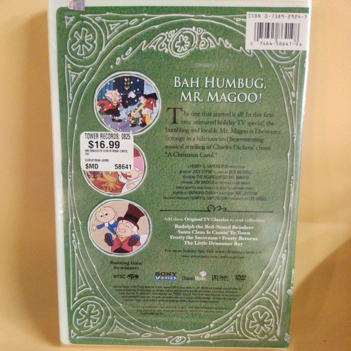 Mr. Magoo's Christmas Carol - DVD - Multiple Formats