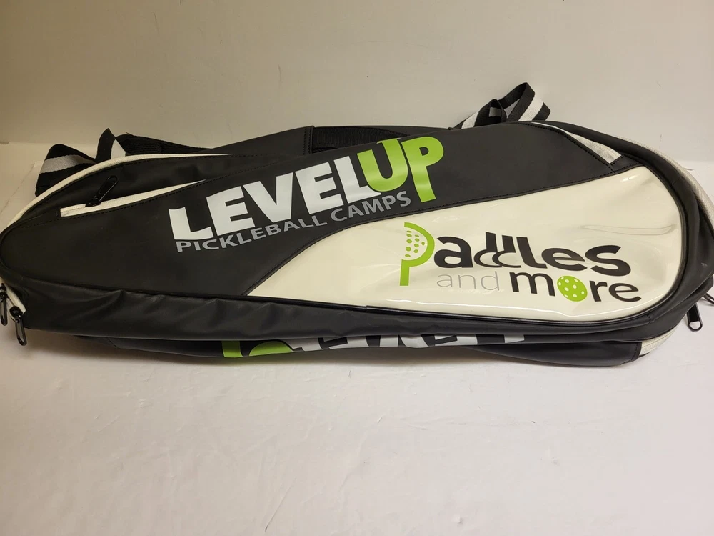 Pickleball Backpack Duffle Multizip Bag Magazine Level Up Pickleball Camps