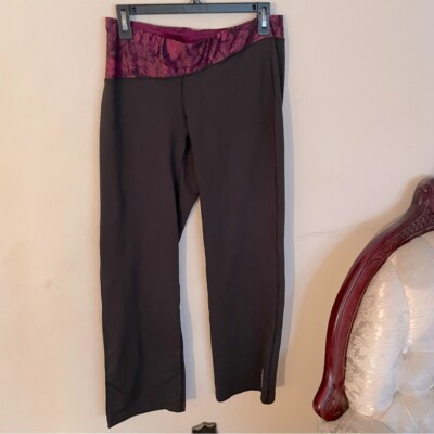 Brooks Glycerin Pants III Black Active Wide Leg Yoga Pant Size Medium