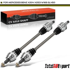2x CV Axle Assy for Mercedes-Benz GL350 X204 / X253 GLE400 ML250 W166 ML350 Rear
