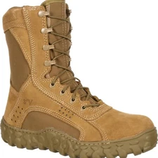 Rocky S2V Steel Toe Tactical Military Boot, Coyote Brown, RKC053