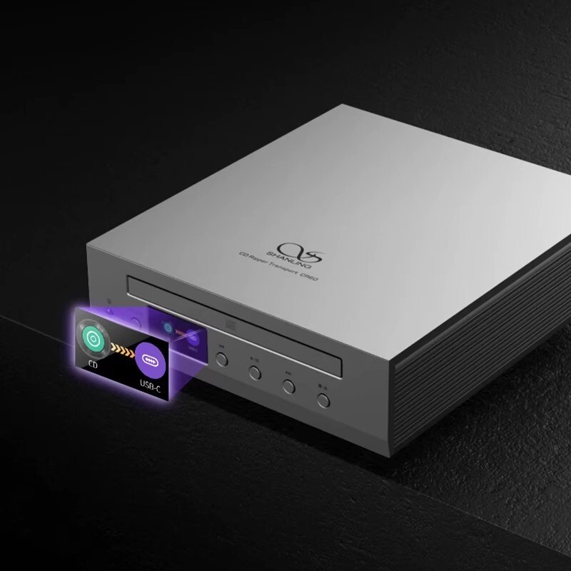 Shanling CR60 - CD Transport & CD Ripper Sanyo HD850 streamlined CD ...