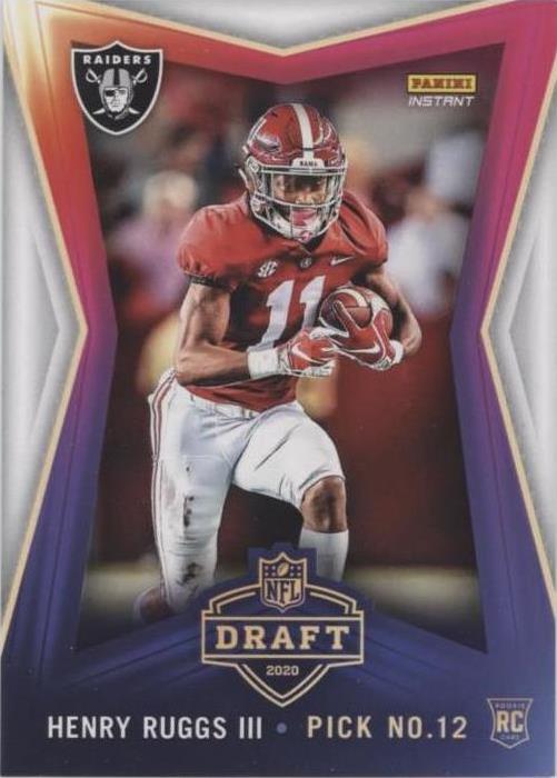 2020 Panini Instant NFL Henry Ruggs III #17 - 1 of 2