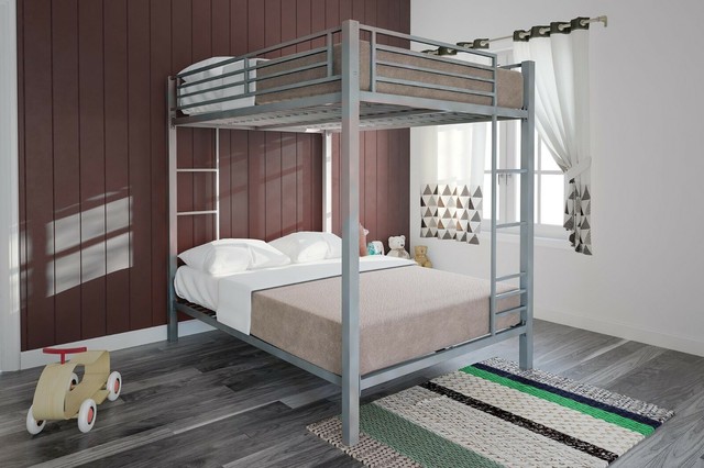 full over full metal bunk beds