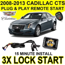 2008-2013 Cadillac CTS Plug & Play Remote Start System GM Sierra 3X Lock GM10