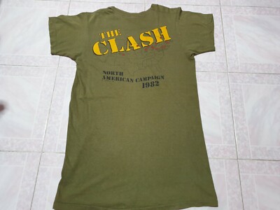 古着　THE CLASH 1st AMERICAN TOUR Tシャツ The Clash 1st American tour 1979 Tシャツ The clash american tour - Gem