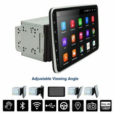 10.1" Android 15 Double 2Din Car Stereo Radio Player GPS Wifi OBD2 Mirror Link