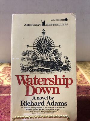 Watership Down by Richard Adams Vintage Paperback  1975