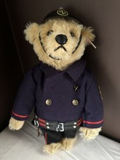 Steiff Fireman Growler Blonde Mohair Bear 999161 LtD  3,000