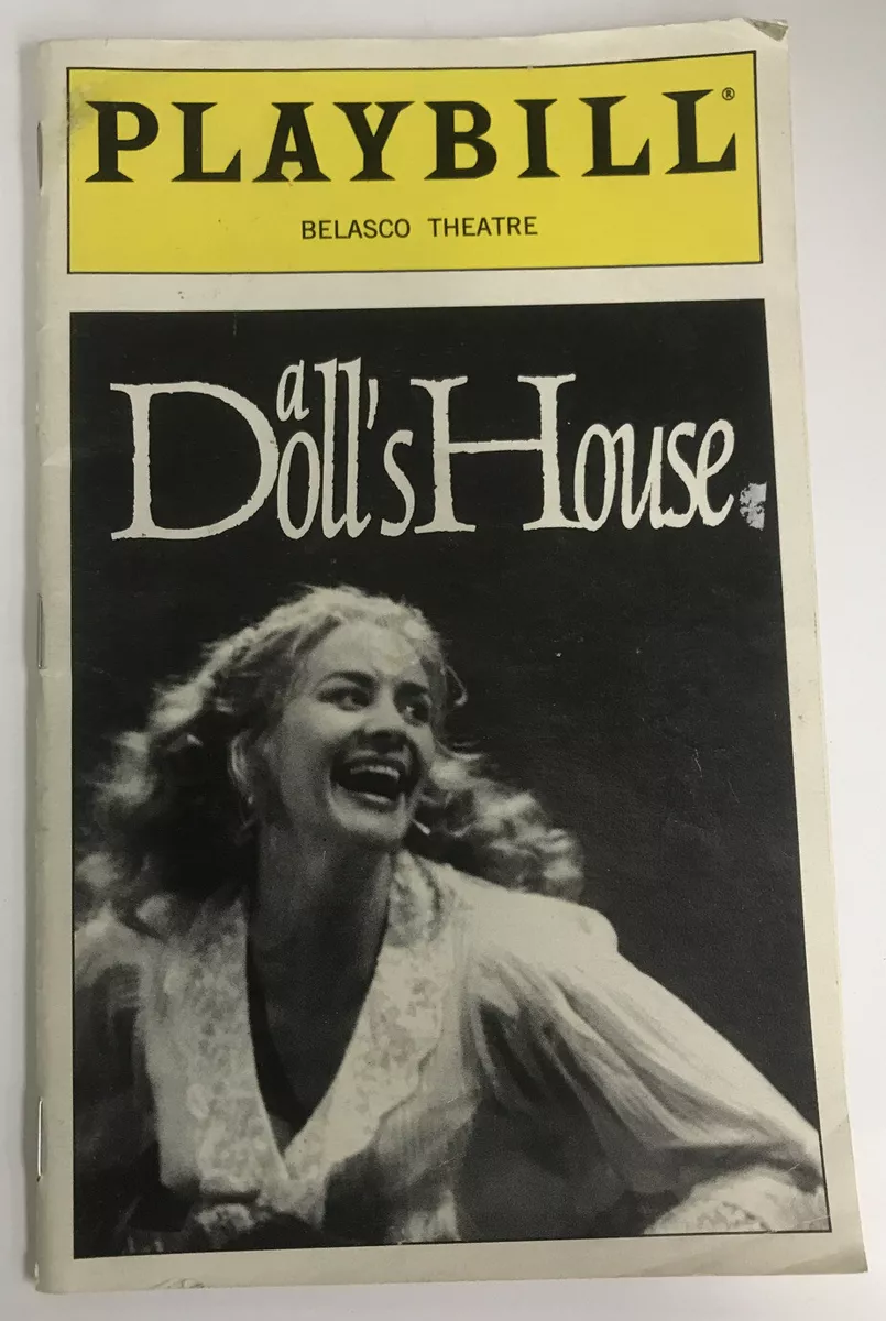 A DOLL S HOUSE PLAYBILL BELASCO THEATRE JANET MCTEER OWEN TEALE