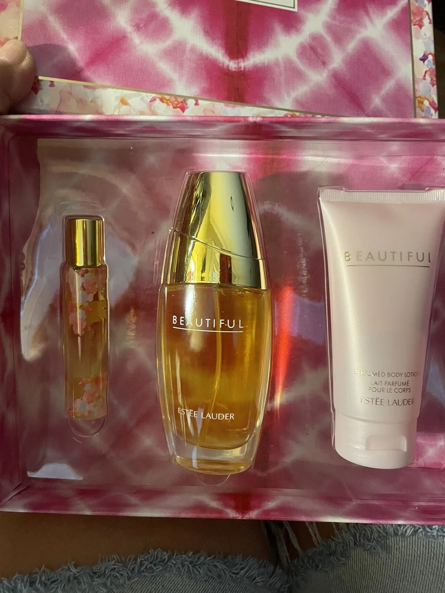 est e lauder 3 pc. beautiful romantic favorites gift set