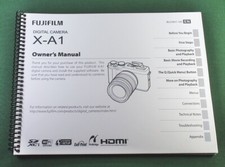 Fujifilm X-A1 Owner's Manual: 148 Pages Protective Covers